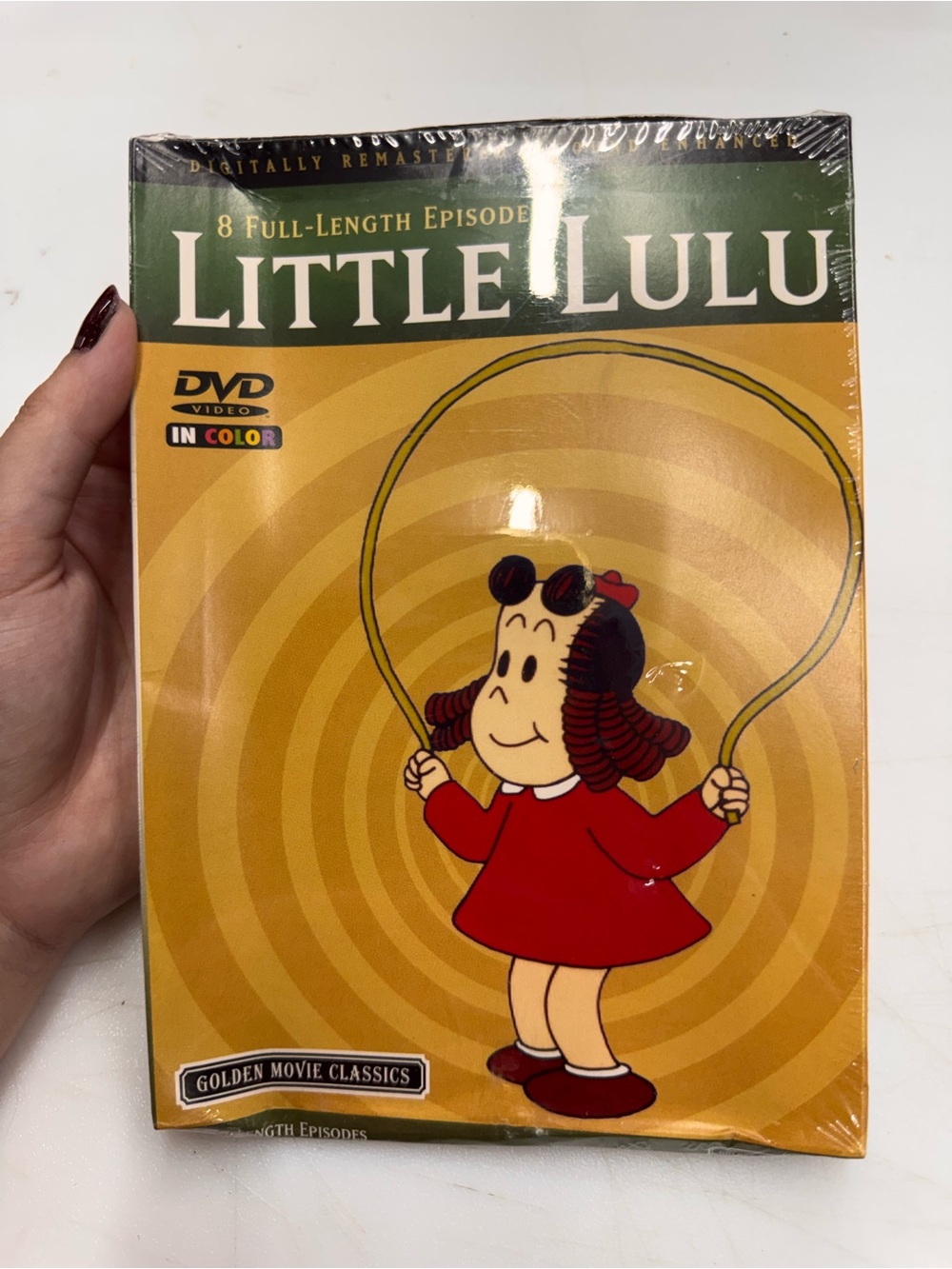Little Lulu 8 Full-Length Episodes in Color Box DVD, 2004 New Sealed